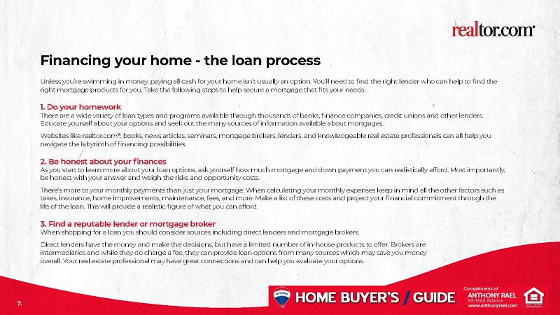 Home Buyer's Guide : Financing the New Home Purchase : realtor.com