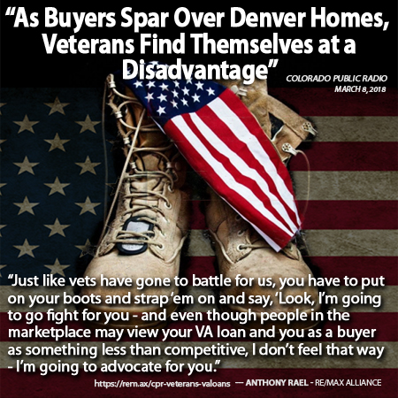 Why Veterans with VA Loans are at a competitive disadvantage in Denver's real estate market
