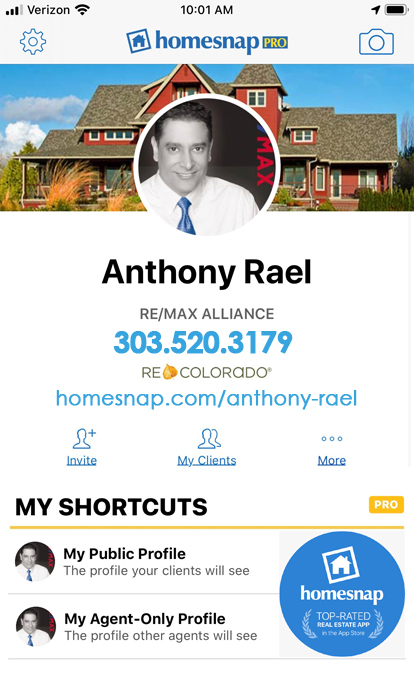 Download the Homesnap App Available for iOS and Android, Apple TV and Apple Watch : Anthony Rael, REMAX