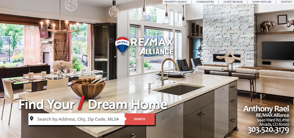 Find Your Dream Home with REMAX in Colorado : Denver Colorado Homes For Sale : Denver MLS Property Listings : #JustCallAnts : SearchHomesInDenver.com : Anthony Rael REMAX Alliance