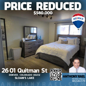 2601 Quitman St | Denver CO 80212 | Sloans Lake