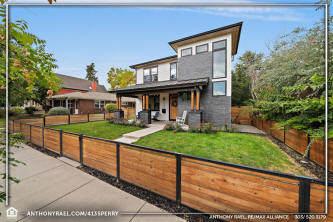 New to the Market | 4135 Perry St | Denver CO 80212 | Custom Two-Story Home in Berkeley Neighborhood