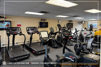 695 S. Alton Way #5B - On-site Fitness Center - Windsor Gardens in Denver