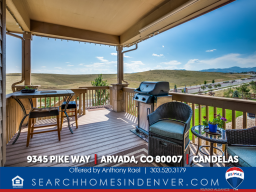 9345 Pike Way Arvada CO 80007 Sprawling Ranch Home with Walkout Basement & Mountain Views in Candelas