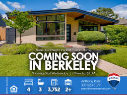 Custom Custom Frank Lloyd Wright-inspired Home in the heart of the Berkeley neighborhood