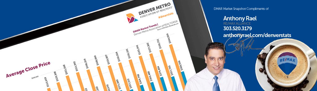 Denver Real Estate Market Report & Statistics : DMAR Stats #dmarstats #justcallants : Experienced Honest & Trustworthy REMAX Denver Colorado Real Estate Agents : Anthony Rael