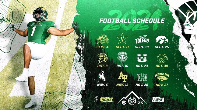 2021 Colorado State Rams Football Schedule